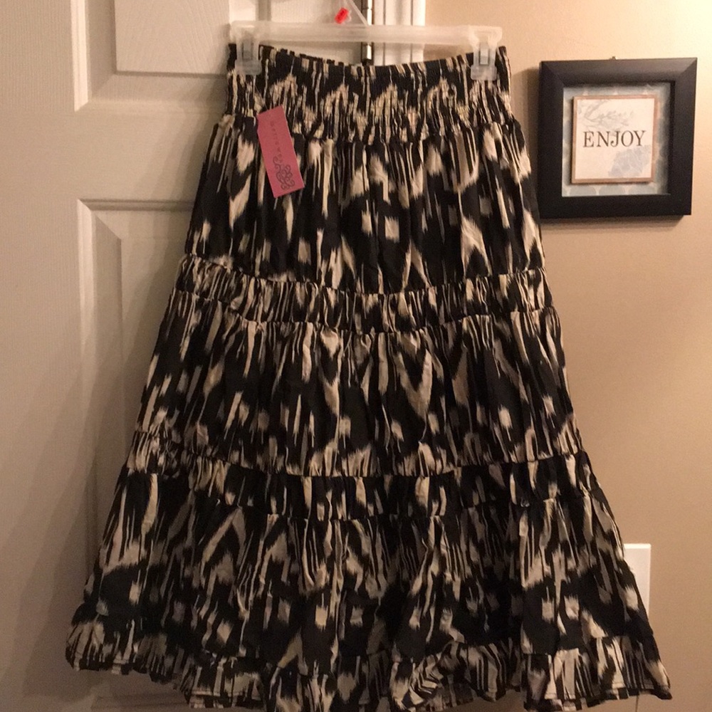 Pretty tiered skirt